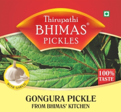 Order Gongura Pickle With Garlic