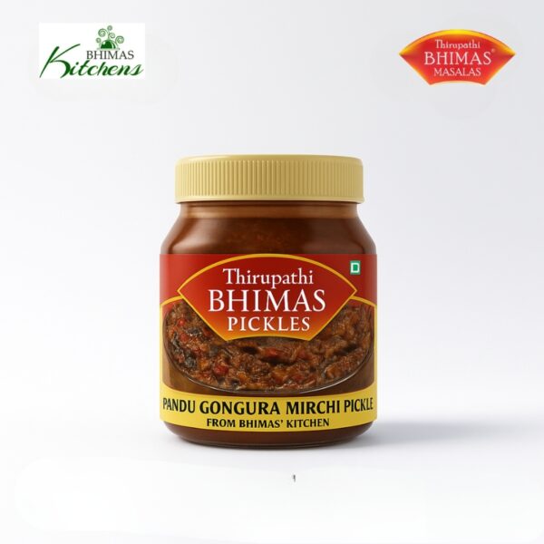 Gongura Pandu Mirchi Pickle – 400gms
